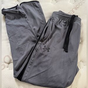Men’s Under Armour Gray Athletic Joggers – Size Large – EUC